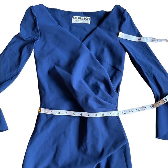 Chiara Boni La Petite Robe Zalfa Ruched Gown Size 38-US 2 NWOT - Picture 11 of 14